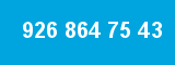 926 864 75 43